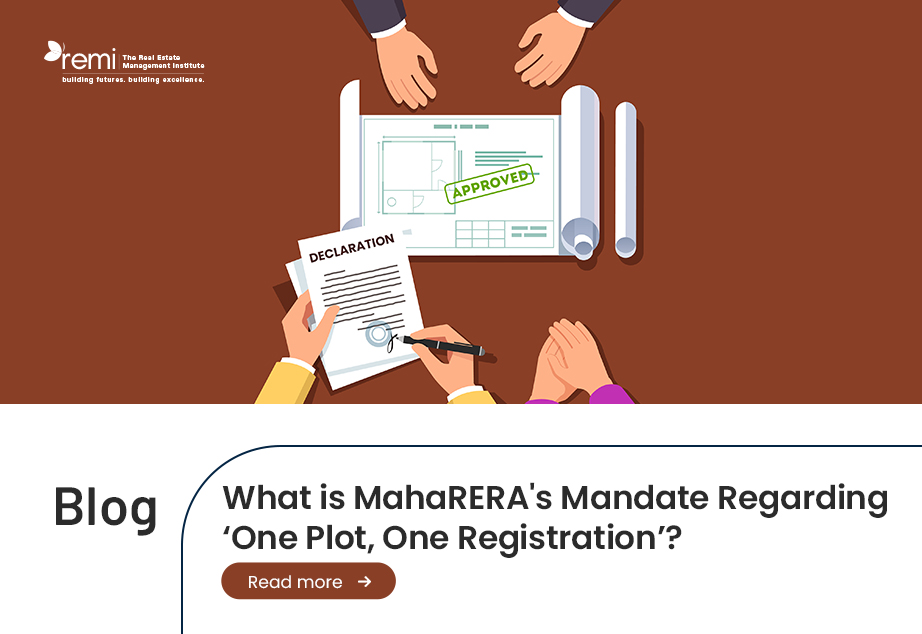 What is MahaRERA's Mandate Regarding "One Plot, One Registration"?