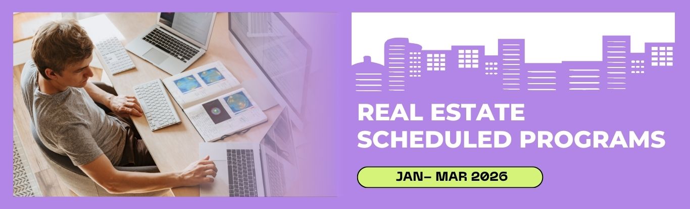 Upcoming real estate courses