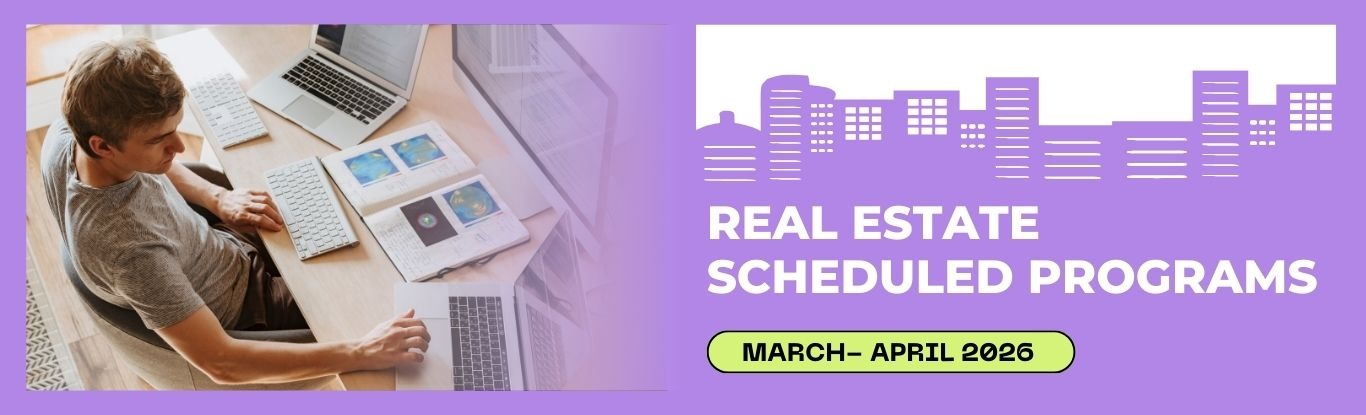 Upcoming real estate courses