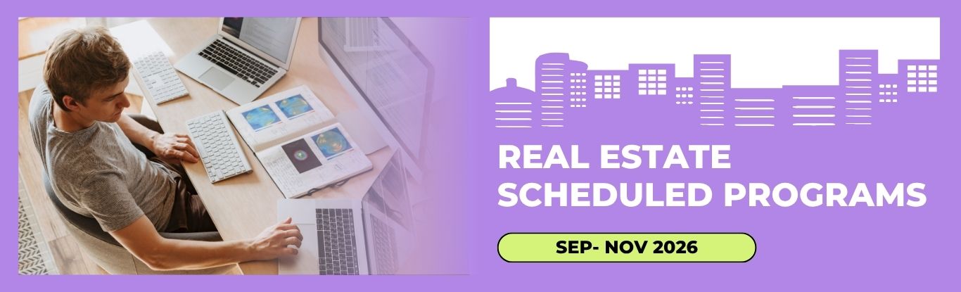 Scheduled banner- real estate